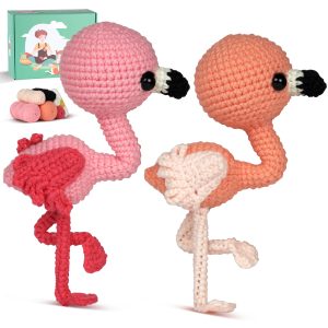 Crochet Kit| flamingos