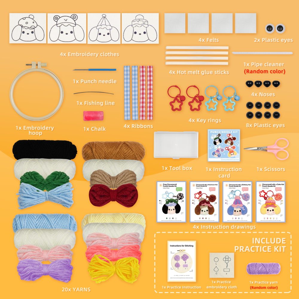 Punch Needle Kit For Beginners